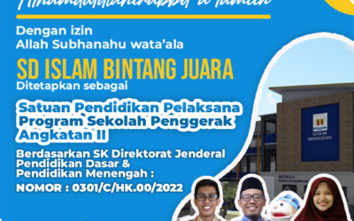 SD Islam Bintang Juara Tergabung dalam Sekolah Penggerak