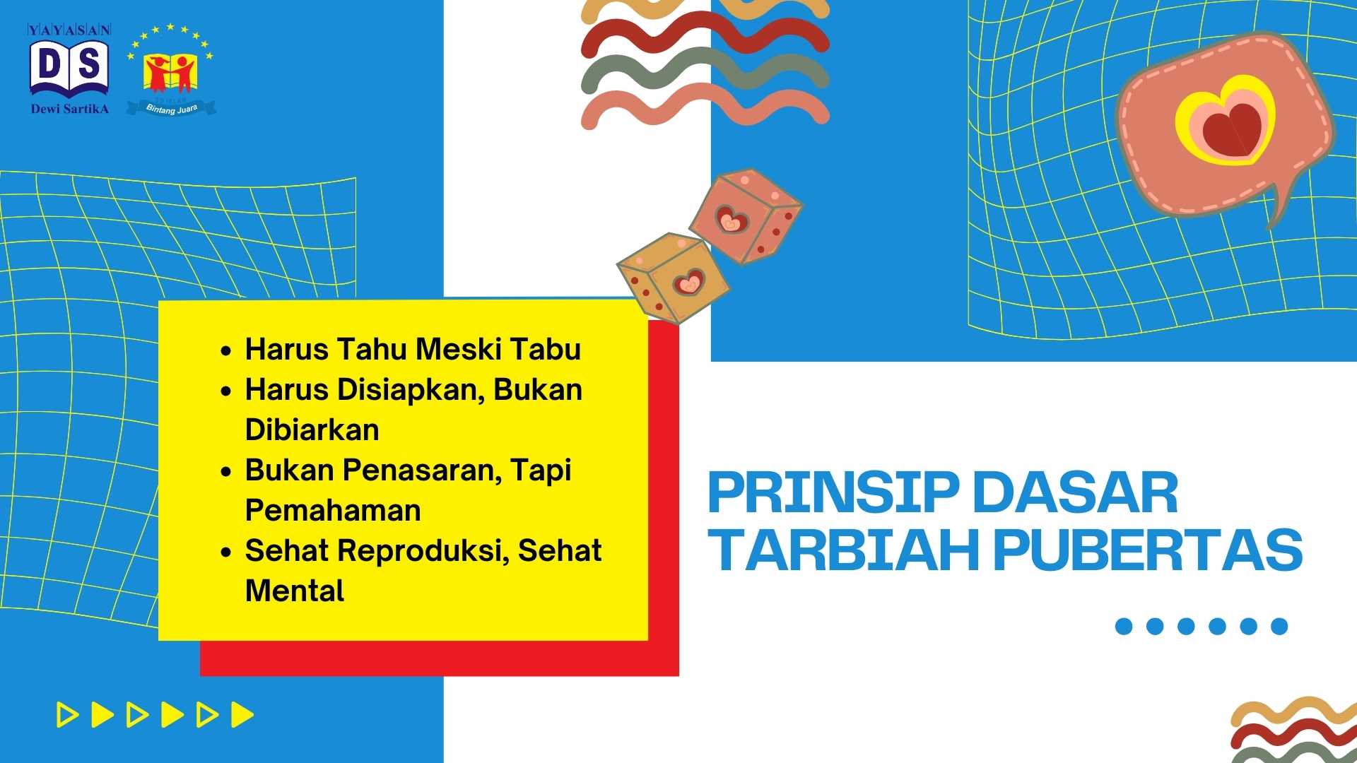 prinsip dasar tarbiah pubertas