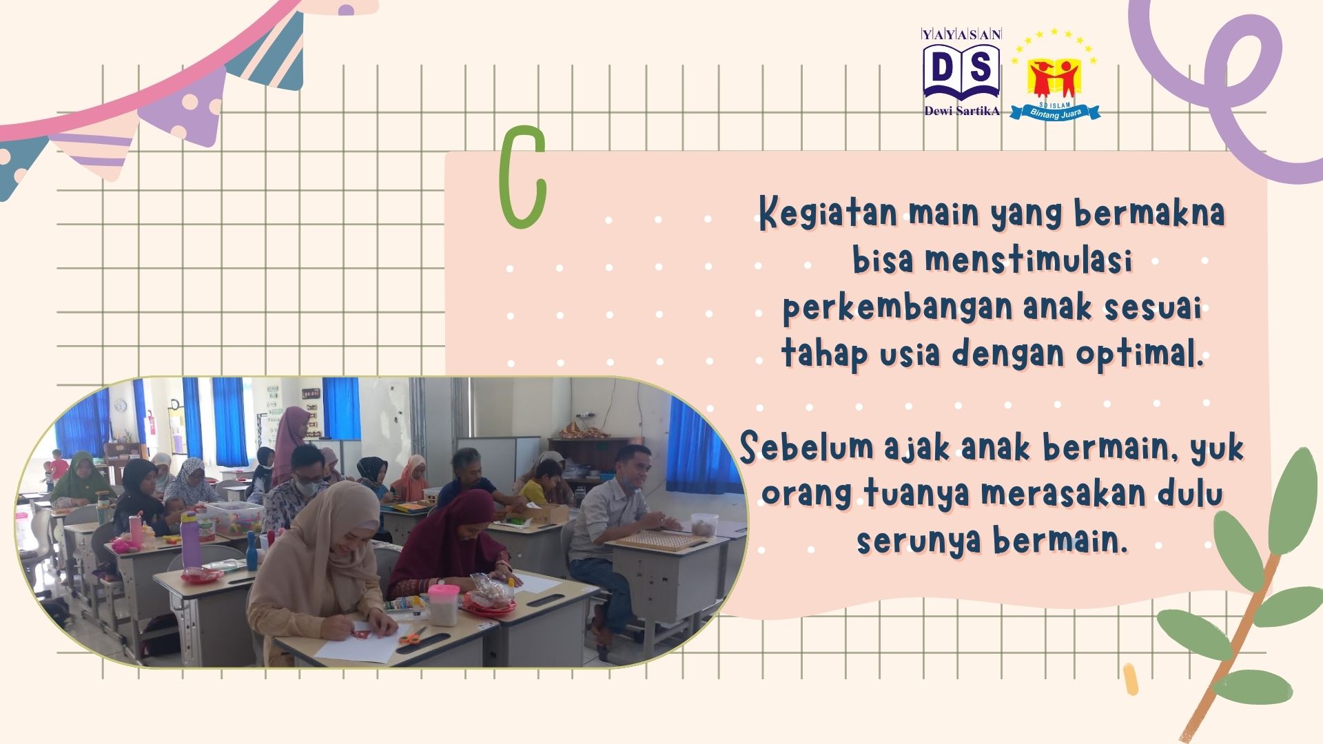 sesi parenting class SD Islam Bintang Juara