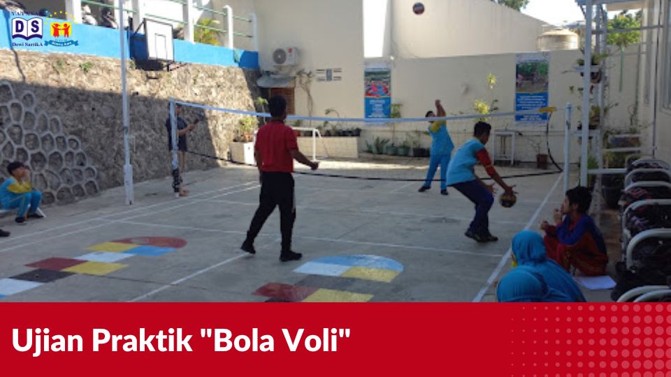 ujian praktik olahraga bola voli