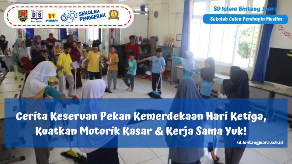 Cerita Keseruan Pekan Kemerdekaan Hari Ketiga, Kuatkan Motorik Kasar & Kerja Sama Yuk!
