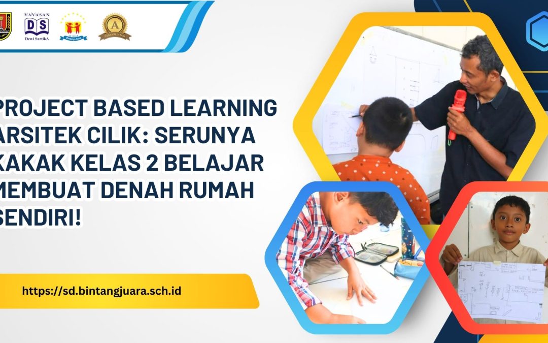 Project Based Learning Arsitek Cilik: Serunya Kakak Kelas 2 Belajar Membuat Denah Rumah Sendiri!