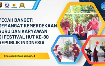 Pecah Banget! Semangat Kemerdekaan Guru dan Karyawan di Festival HUT ke-80 Republik Indonesia