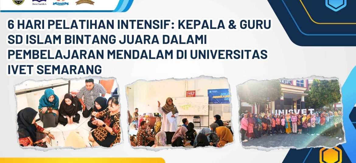 pelatihan pembelajaran mendalam di universitas ivet semarang