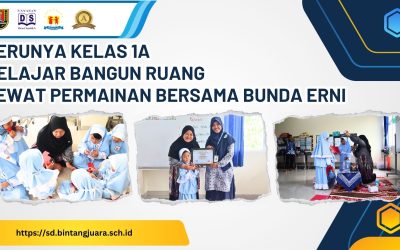Serunya Kelas 1A Belajar Bangun Ruang Lewat Permainan bersama Bunda Erni