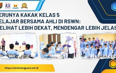 Serunya Kakak Kelas 5 Belajar Bersama Ahli di RSWN: Melihat Lebih Dekat, Mendengar Lebih Jelas