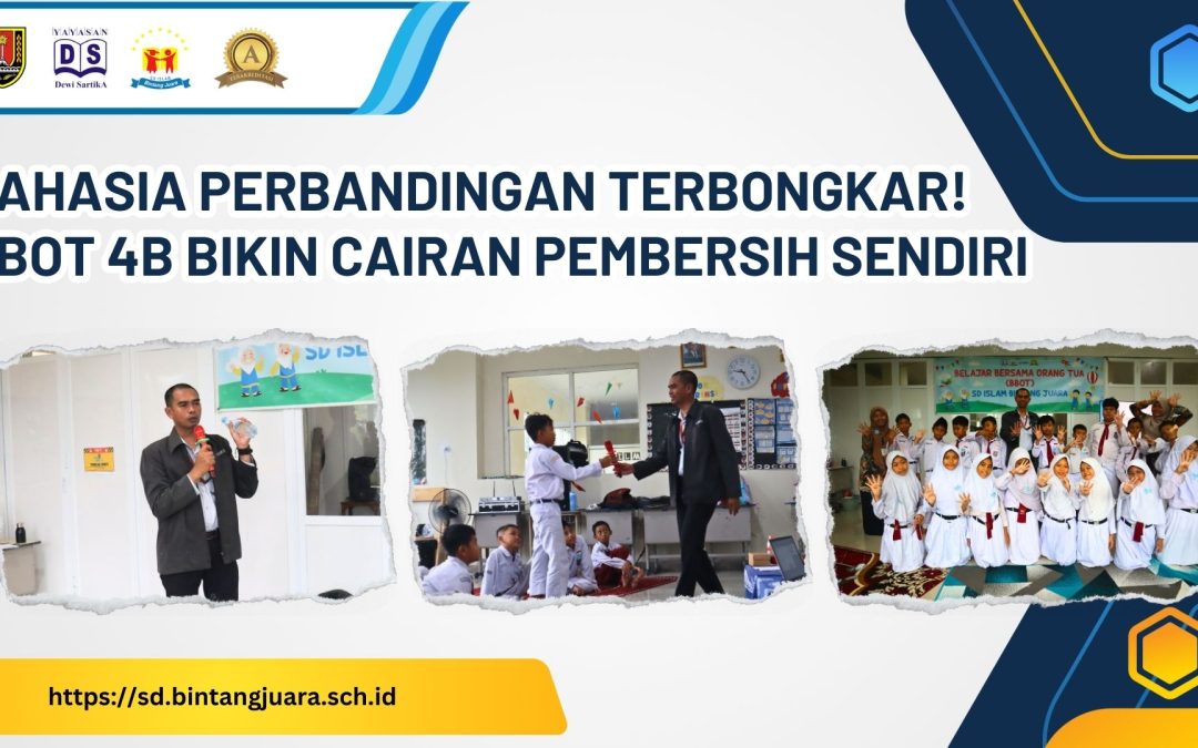 Rahasia Perbandingan Terbongkar! BBOT 4B Bikin Cairan Pembersih Sendiri