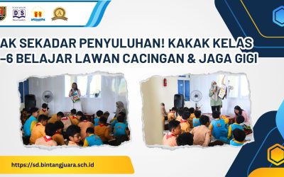 Tak Sekadar Penyuluhan! Kakak Kelas 4–6 Belajar Lawan Cacingan & Jaga Gigi