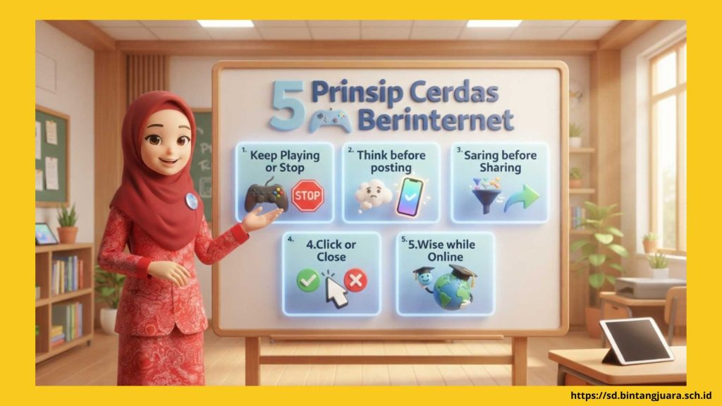 5 prinsip cerdas berinternet