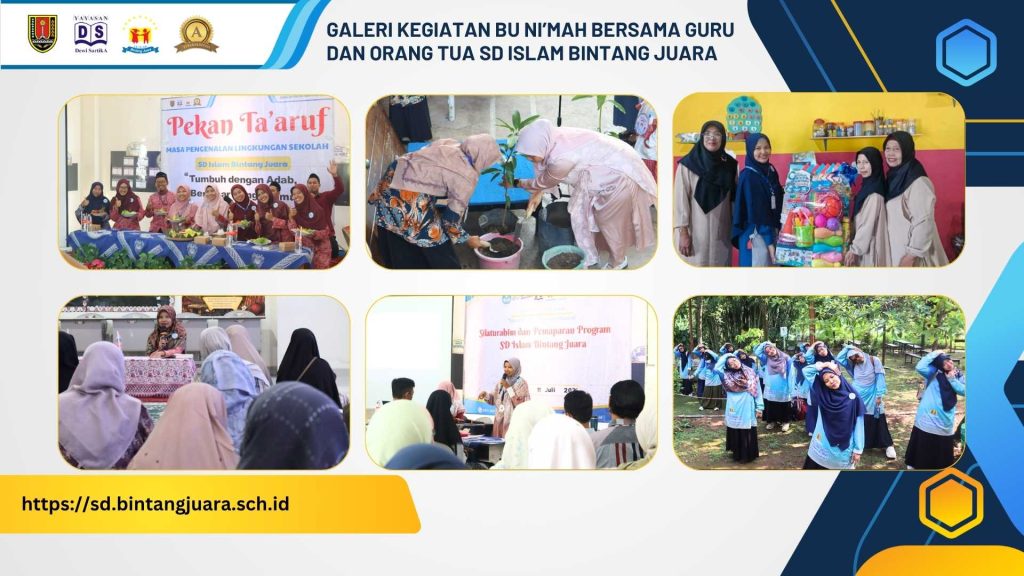 galeri kegiatan Bu Ni'mah bersama guru dan orang tua SD Islam Bintang Juara