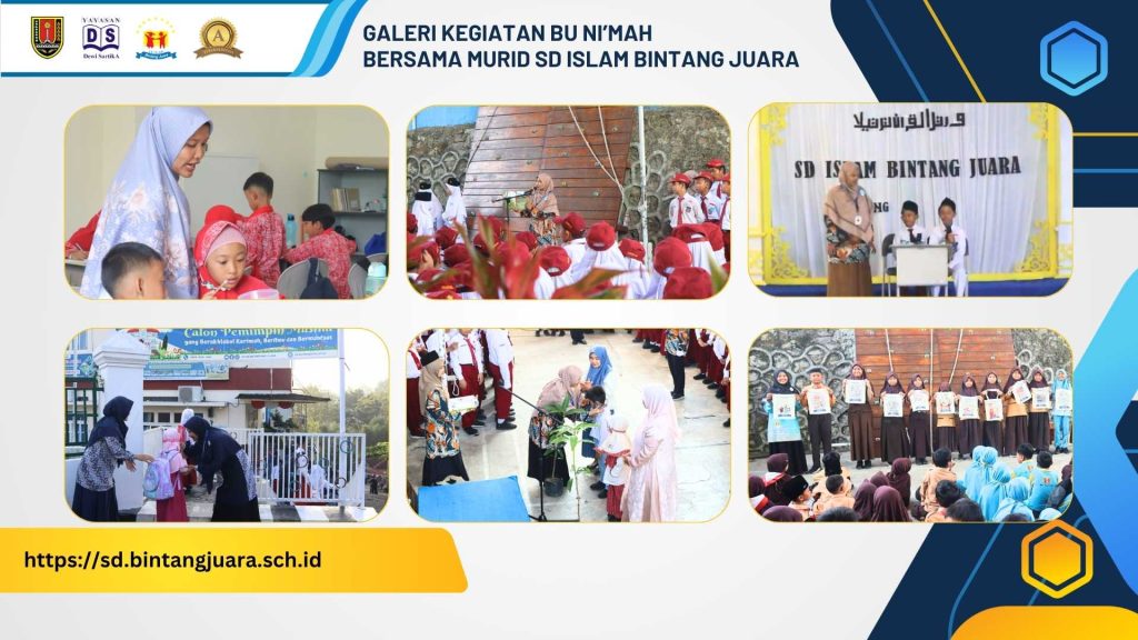 galeri kegiatan Bu Ni'mah bersama murid SD Islam Bintang Juara