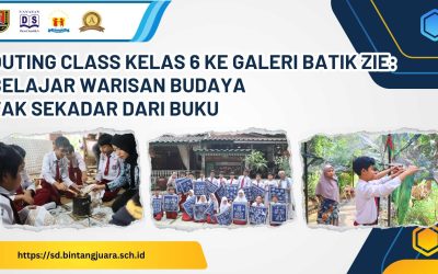 Outing Class Kelas 6 ke Galeri Batik Zie: Belajar Warisan Budaya Tak Sekadar dari Buku