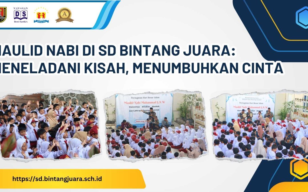 maulid nabi di sd islam bintang juara