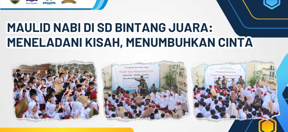 maulid nabi di sd islam bintang juara
