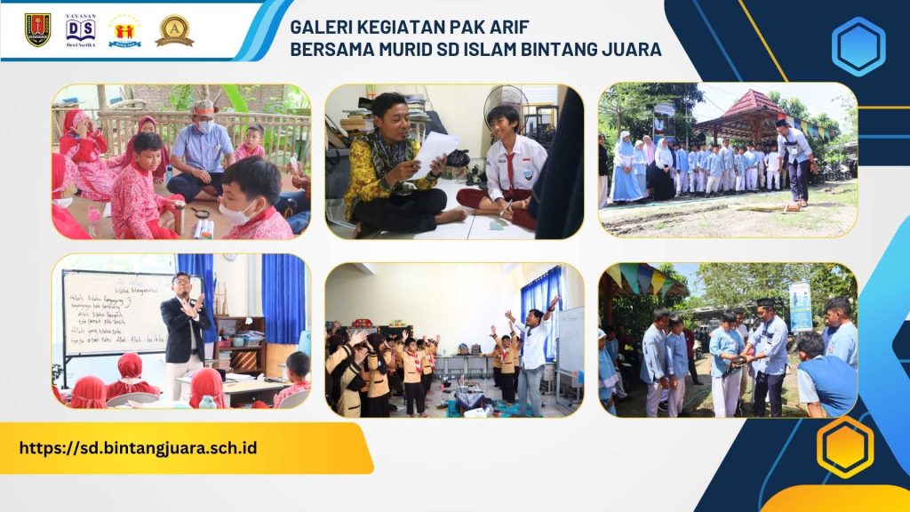 galeri kegiatan pak arif bersama murid SD Islam Bintang Juara